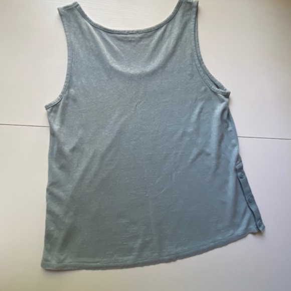 Poetry Tank Hemp and Cotton Light Green Size 6 - Picture 3 of 10